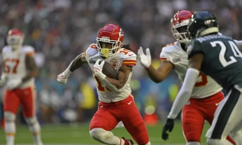 “A week after the Chiefs defeated the Eagles 38-35, [Isiah] Pacheco had surgery performed by Dr. Mike Guss to repair the broken bone [in his wrist]” – The Kansas City Star Reported